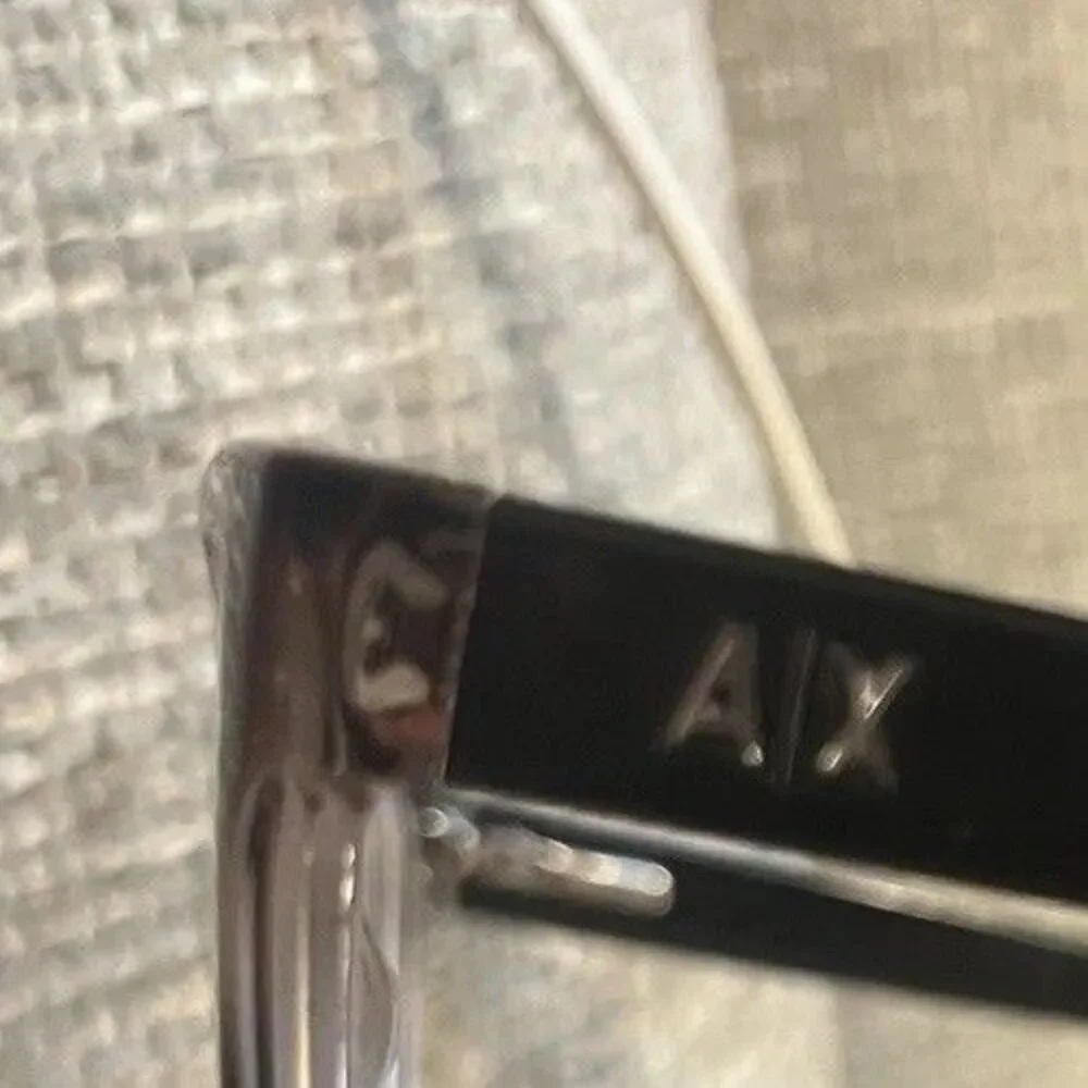 Armani Exchange Eyeglasses Frames Only AX3077 8333 Clear/Black 54-17-145